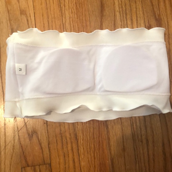 White strapless bathing suit - Picture 3 of 3